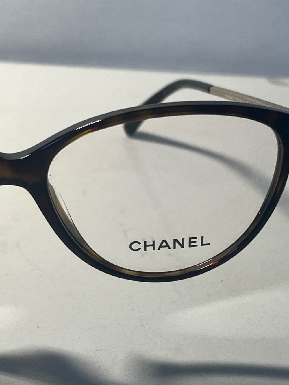 Authentic CHANEL Brown Tortoiseshell Eyeglasses 3293-B-A c.714 - Picture 7 of 7